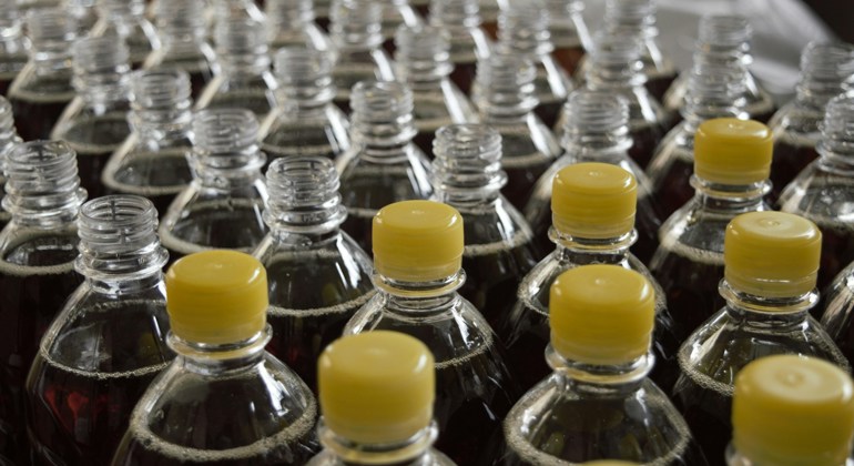 Production Line Bottle Caps