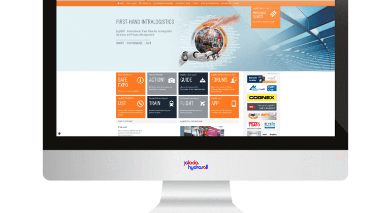 Logimat Website Mock Up 01