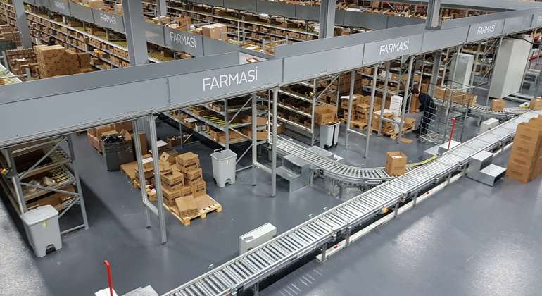 Roller Conveyor Farmasi