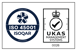 ISOQAR UKAS ISO 45001 Joint Logo