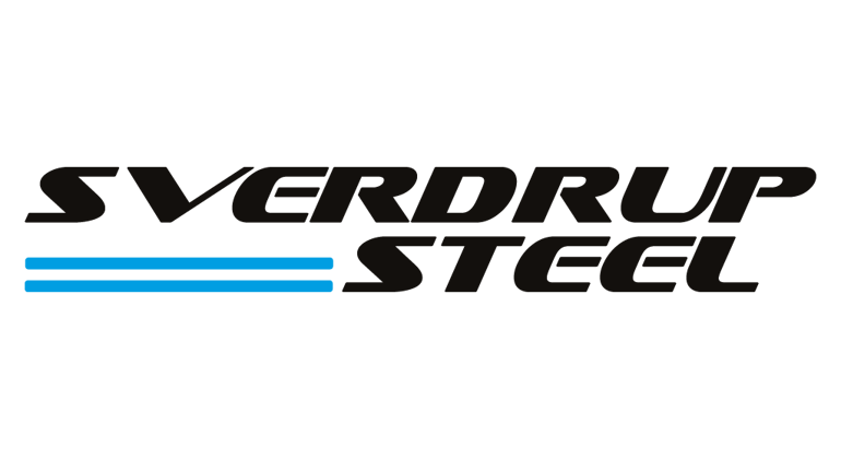 Sverdrup Steel Logo Website Block