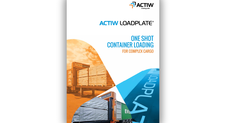 ACTIW Loadplate Low Brochure One Shot Container Mockup